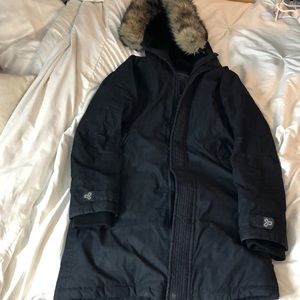 TNA Small Winter Long Parka Jacket